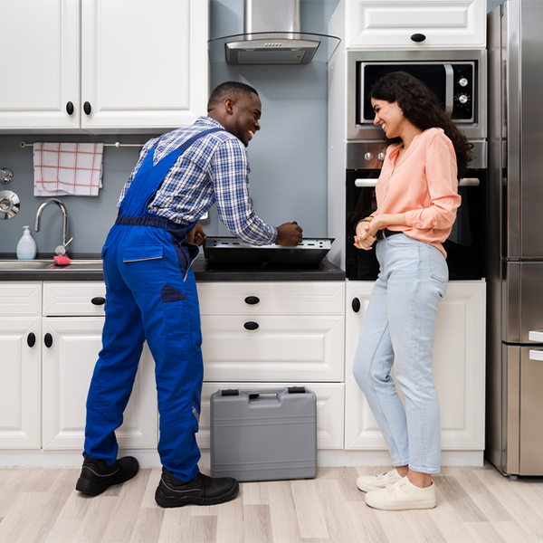 how long does it typically take to complete cooktop repair services in Ebony